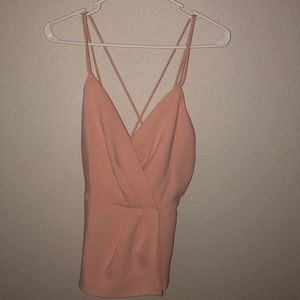 DO&BE pink dressy top
